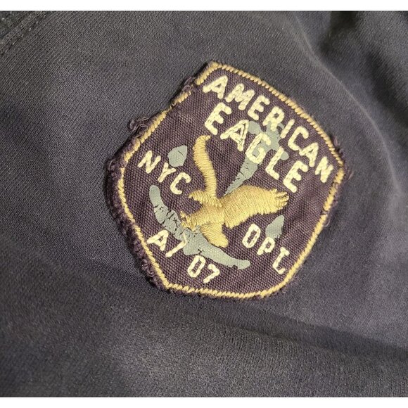 Vintage Fit American Eagle Outfitters Men's M  Reverse Weave Hoodie Sweatshirt - Picture 8 of 16